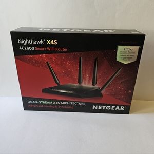 NEW NETGEAR AC2600 Nighthawk X4S Smart WiFi Router R7800 Factory Sealed